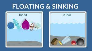 float and sink objects image